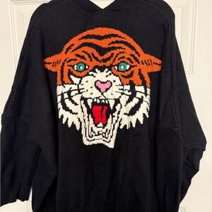 Lala Black Tiger Cardigan L/XL